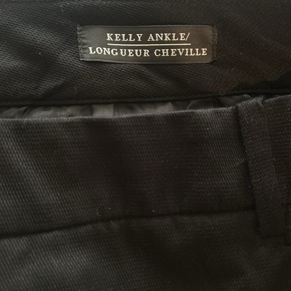 NWT L & T Kelly Ankle high Straight Leg, Mid Rise Black Pants/ pockets. Size 20W - Picture 7 of 8
